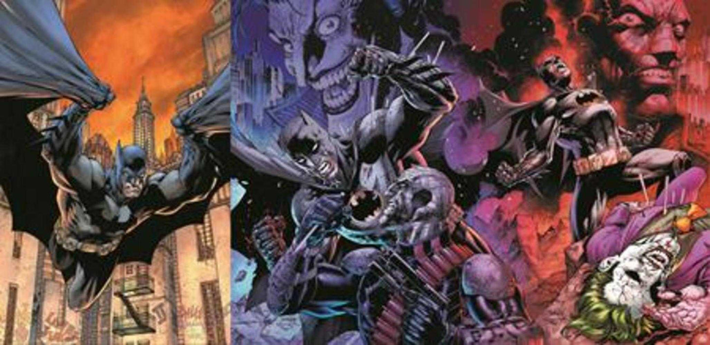 BATMAN #158 COVER J JIM LEE & SCOTT WILLIAMS CONNECTING GATEFOLD CARD STOCK VARIANT
