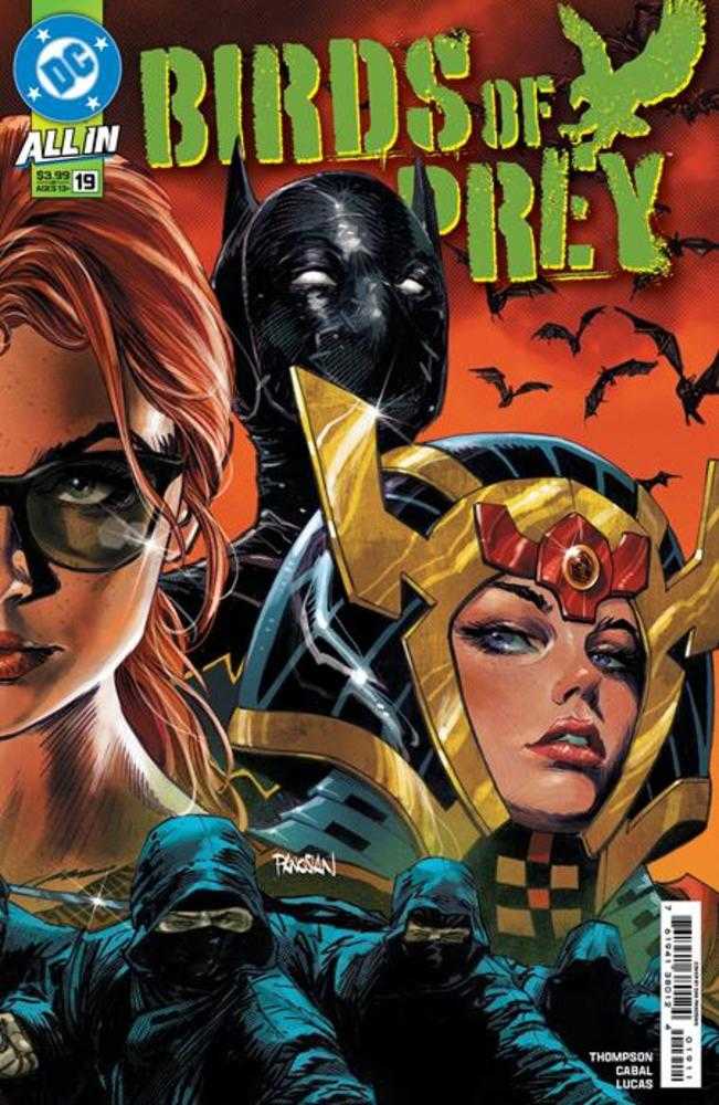 BIRDS OF PREY #19 COVER A DAN PANOSIAN CONNECTING