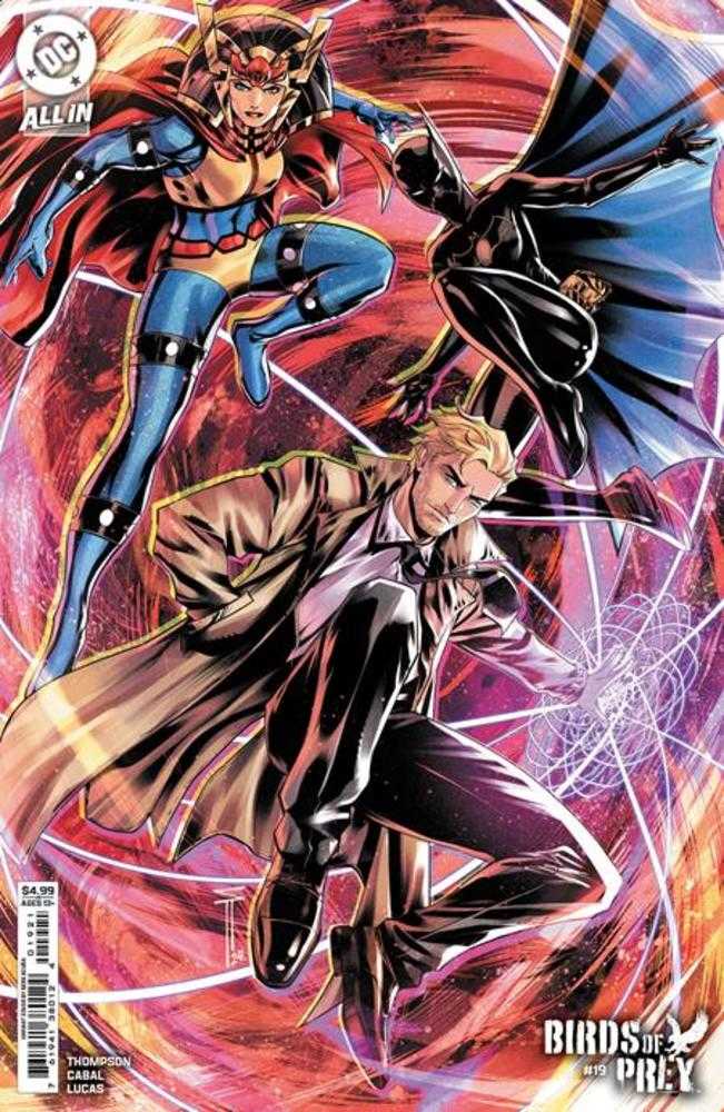 BIRDS OF PREY #19 COVER B SERG ACUNA CARD STOCK VARIANT