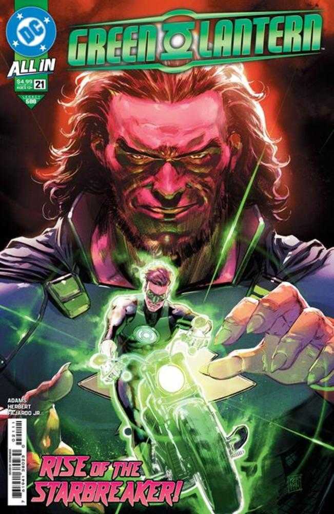 GREEN LANTERN #21 COVER A XERMANICO