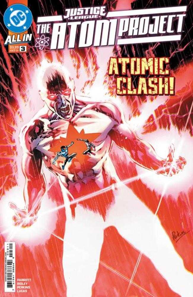 JUSTICE LEAGUE THE ATOM PROJECT #3 (OF 6) COVER A MIKE PERKINS