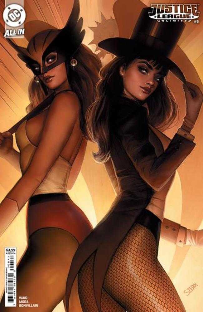 JUSTICE LEAGUE UNLIMITED #5 COVER B NATHAN SZERDY CARD STOCK VARIANT