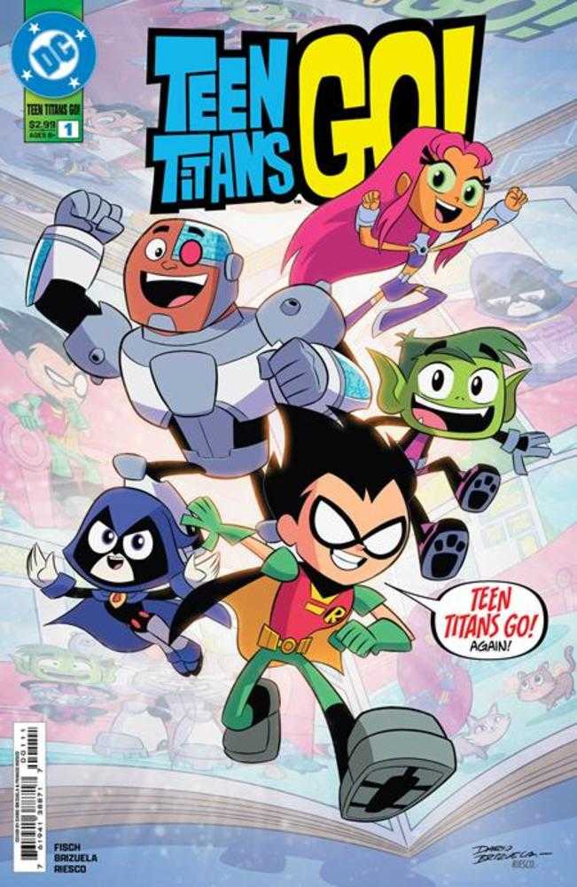 TEEN TITANS GO #1 COVER A DARIO BRIZUELA