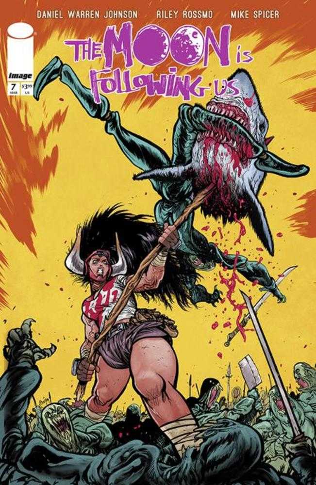 THE MOON IS FOLLOWING US #7 (OF 10) COVER B DANIEL WARREN JOHNSON & MIKE SPICER VARIANT