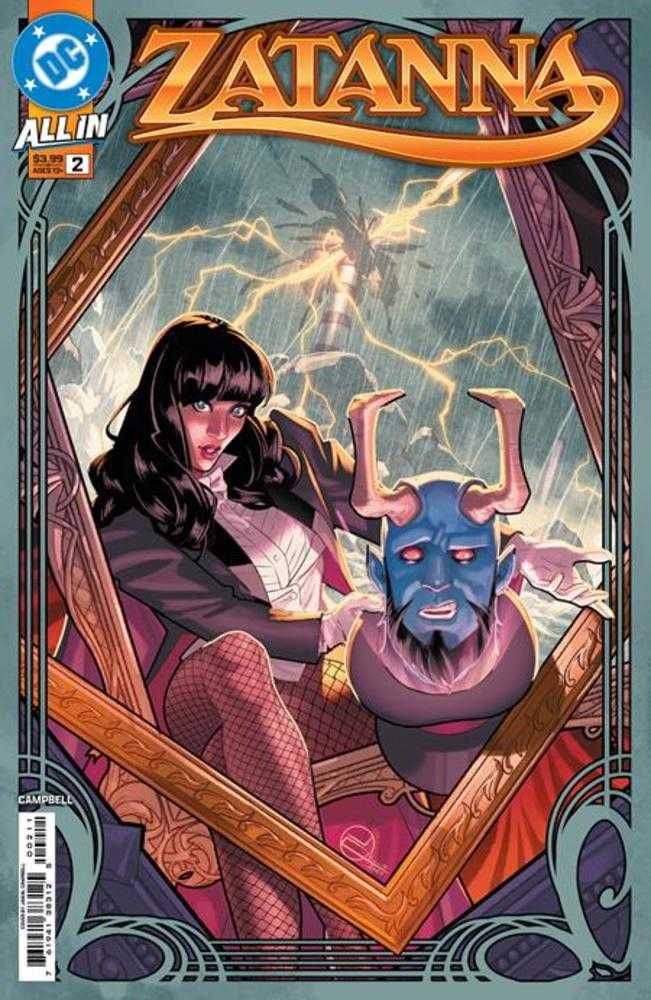 ZATANNA #2 (OF 6) COVER A JAMAL CAMPBELL