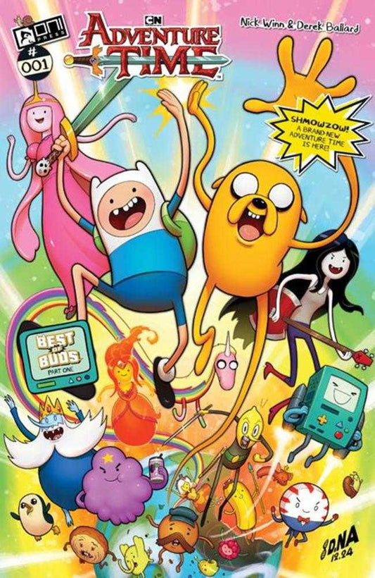 ADVENTURE TIME (2025) #1 COVER B DAVID NAKAYAMA VARIANT