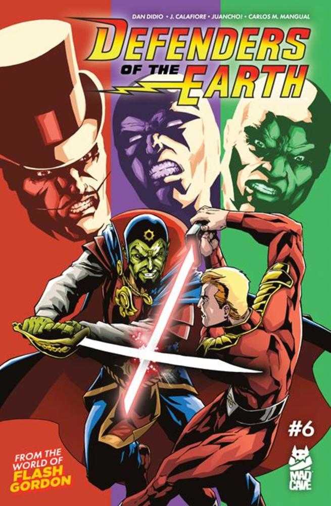 DEFENDERS OF THE EARTH #6 (OF 8) COVER A JIM CALAFIORE