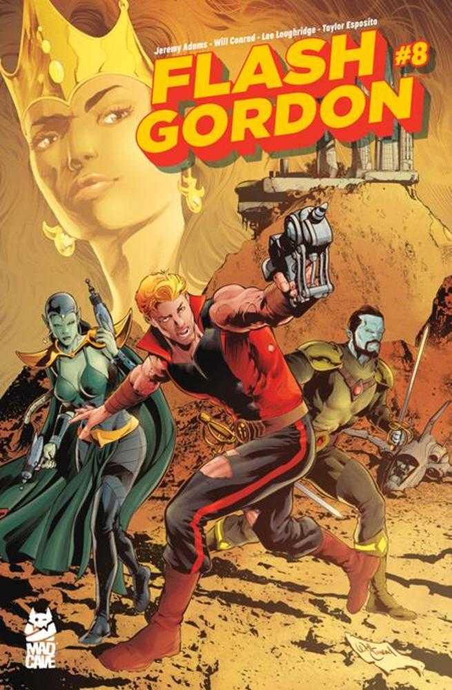 FLASH GORDON #8 COVER A WILL CONRAD