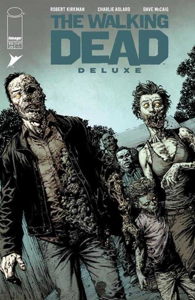 WALKING DEAD DELUXE #111 COVER A DAVID FINCH & DAVE MCCAIG (MATURE)