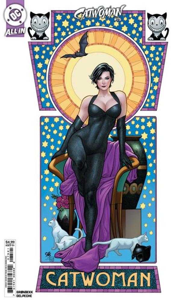 CATWOMAN #75 COVER B FRANK CHO CARD STOCK VARIANT