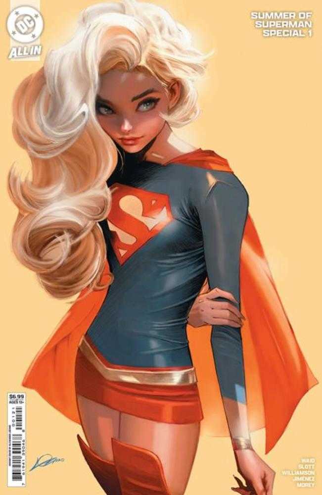 SUMMER OF SUPERMAN SPECIAL #1 (ONE SHOT) COVER B ALEXANDER LOZANO CARD STOCK VARIANT