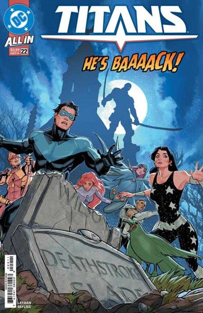 TITANS #22 COVER A PETE WOODS