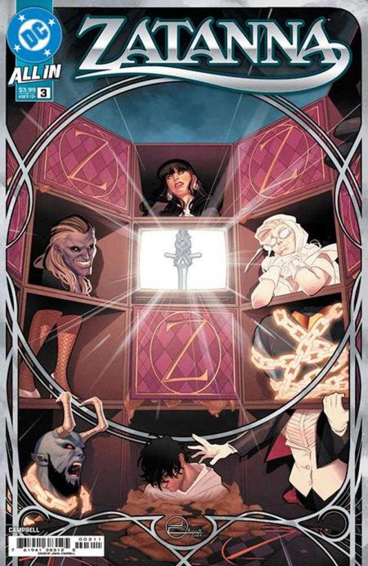 ZATANNA #3 (OF 6) COVER A JAMAL CAMPBELL