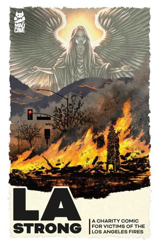 LA STRONG CHARITY COMIC FOR LOS ANGELES FIRES COVER A IAN CHURCHILL (ONE SHOT)