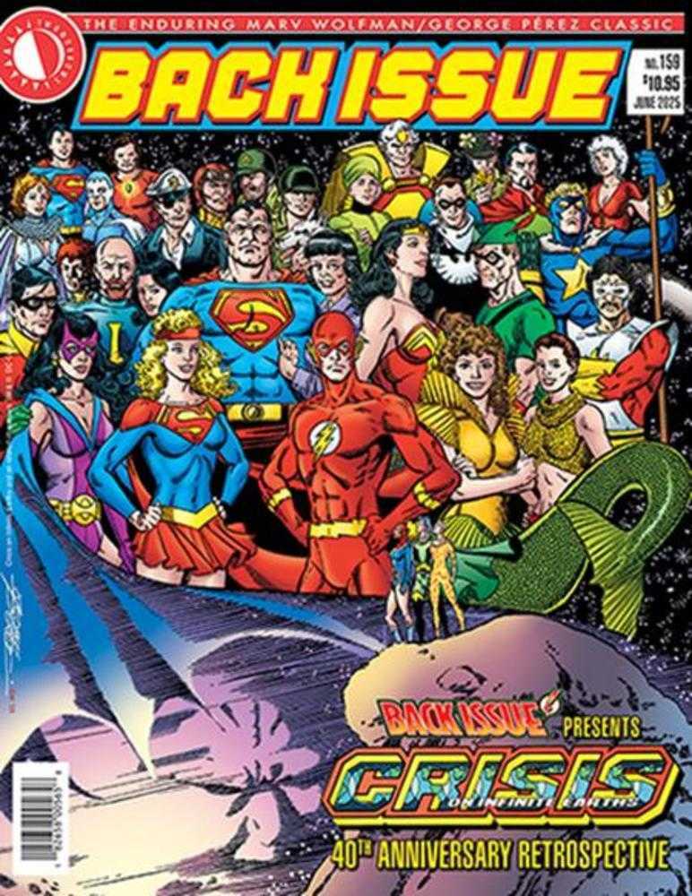 BACK ISSUE #159 CRISIS ON INFINITE EARTH 40TH ANNIVERSARY