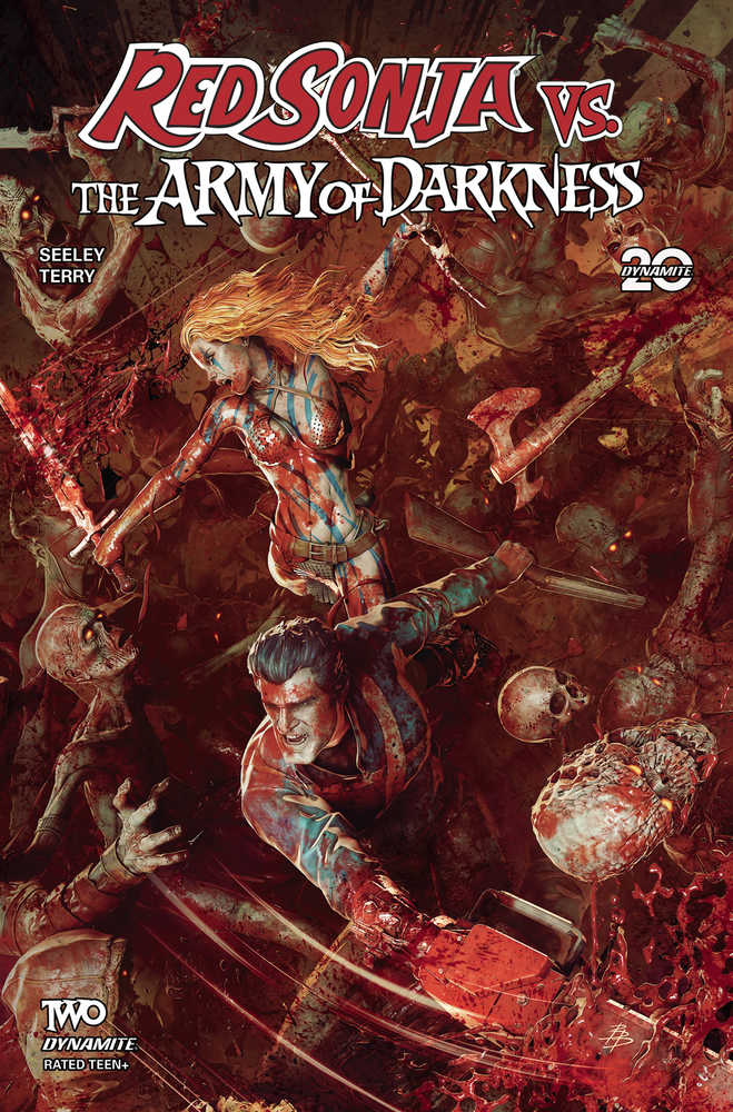 RED SONJA VS AOD #2 COVER A BARENDS