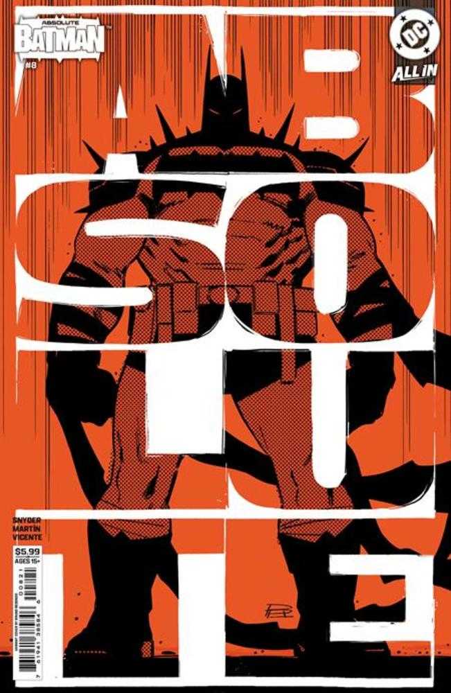 ABSOLUTE BATMAN #8 COVER B BRUNO REDONDO CARD STOCK VARIANT