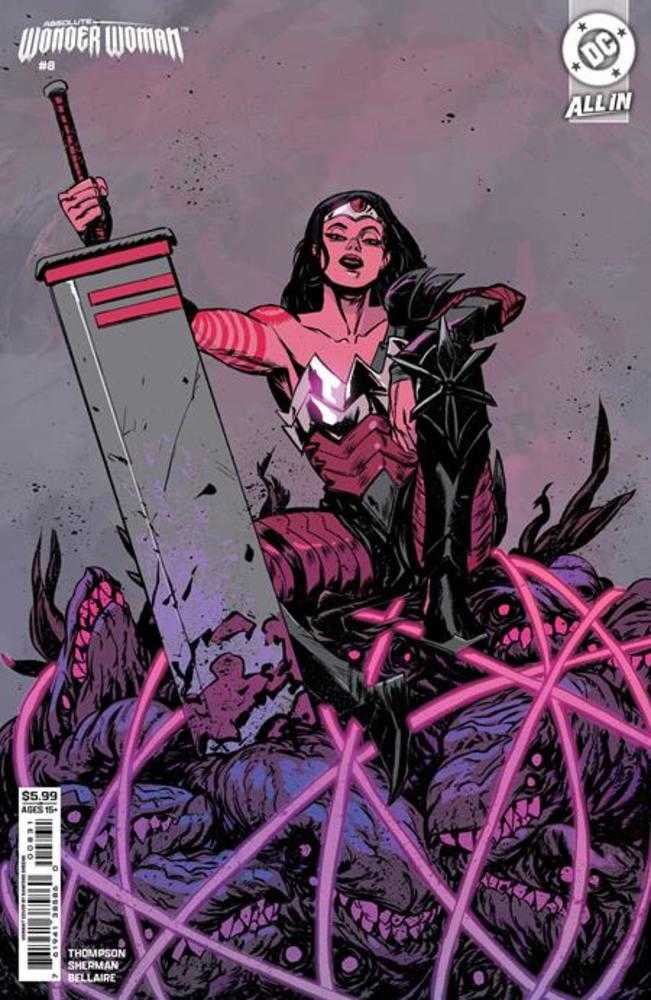 ABSOLUTE WONDER WOMAN #8 COVER C SANFORD GREENE CARD STOCK VARIANT