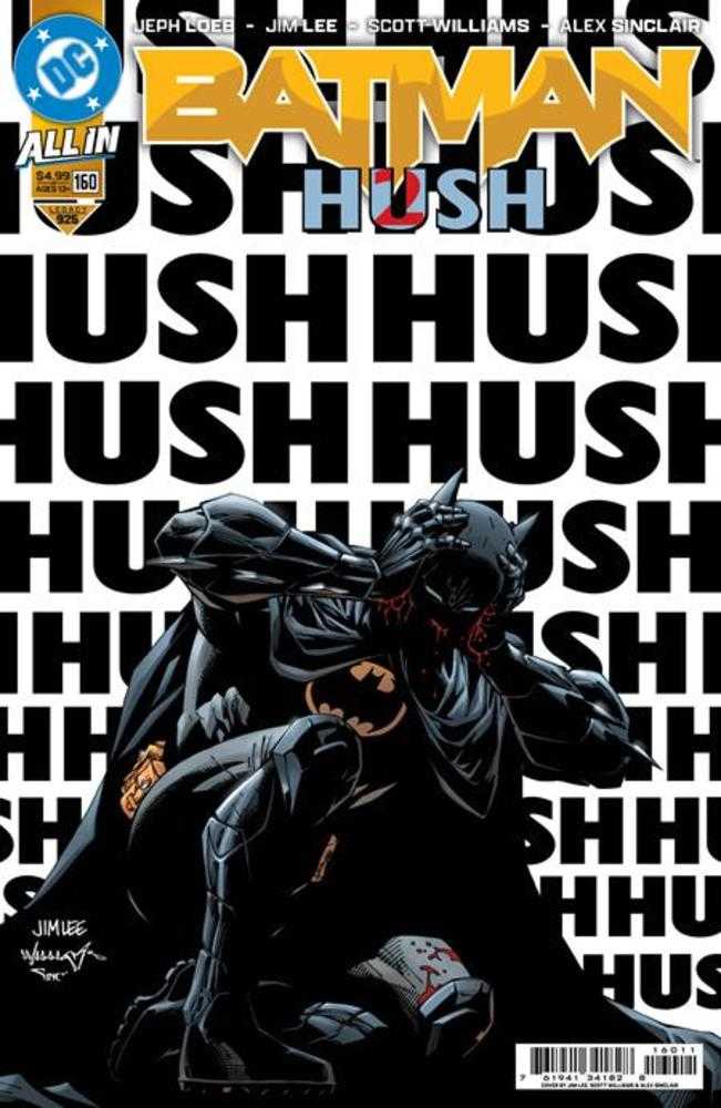 BATMAN #160 COVER A JIM LEE & SCOTT WILLIAMS