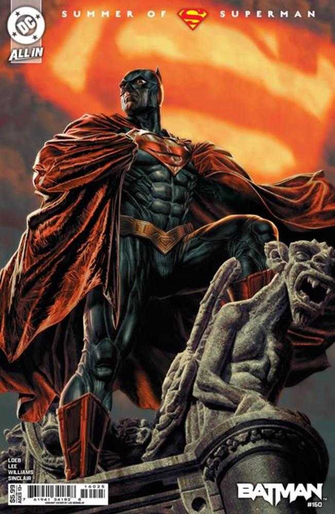 BATMAN #160 COVER E LEE BERMEJO SUPERSMASH-UP CARD STOCK VARIANT