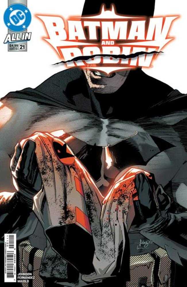 BATMAN AND ROBIN #21 COVER A JAVIER FERNANDEZ