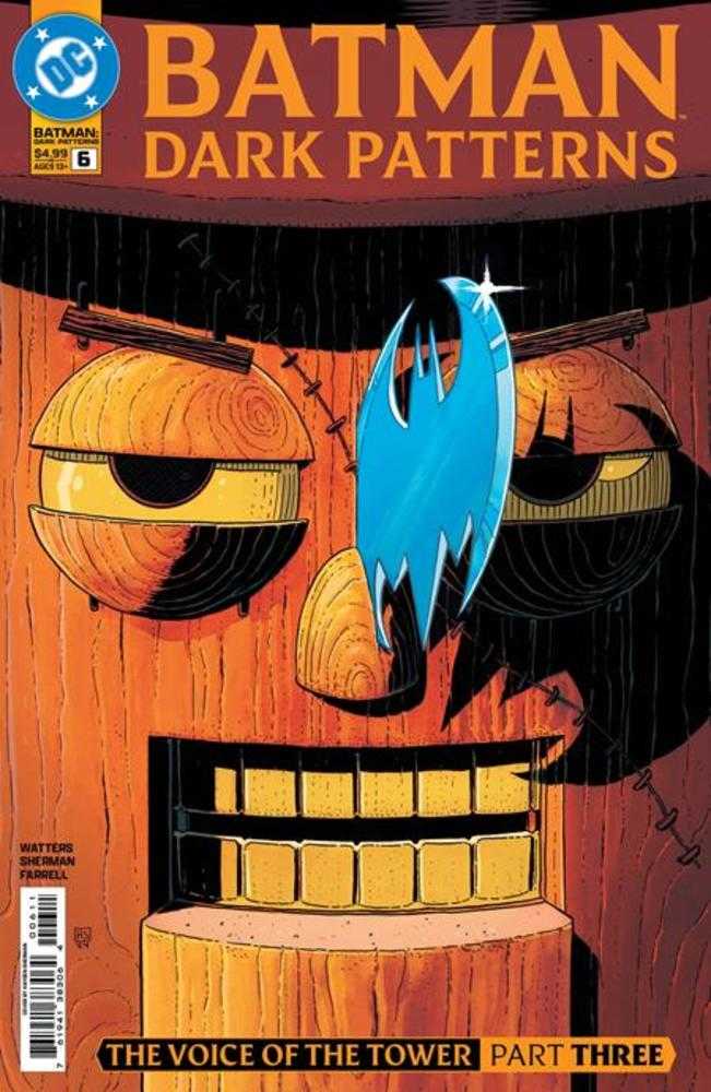 BATMAN DARK PATTERNS #6 (OF 12) COVER A HAYDEN SHERMAN