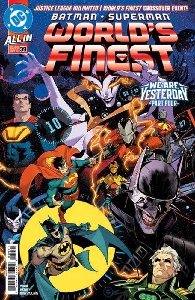 BATMAN SUPERMAN WORLDS FINEST #39 COVER A DAN MORA CONNECTING (WE ARE YESTERDAY)