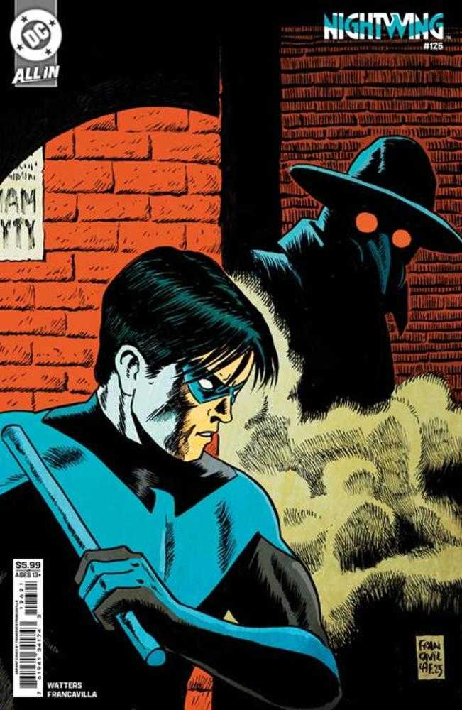 NIGHTWING #126 COVER C FRANCESCO FRANCAVILLA CARD STOCK VARIANT