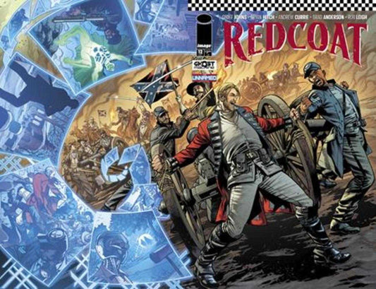 REDCOAT #12 COVER A BRYAN HITCH & BRAD ANDERSON WRAPAROUND
