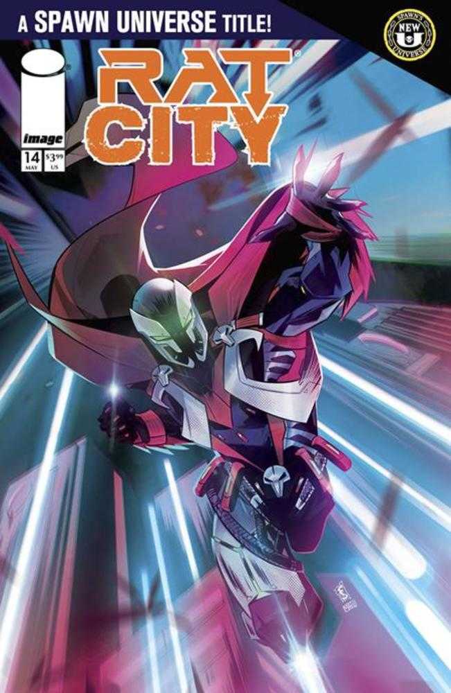 SPAWN RAT CITY #14 COVER A FEDERICO SABBATINI