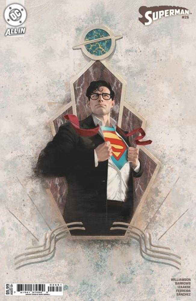 SUPERMAN #26 COVER D MARC ASPINALL CARD STOCK VARIANT
