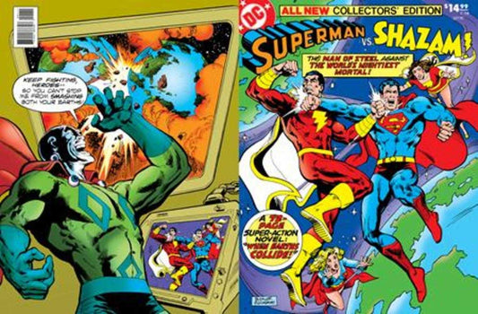 ALL NEW COLLECTORS EDITION #58 SUPERMAN VS SHAZAM FACSIMILE EDITION COVER A RICH BUCKLER & DICK GIORDANO
