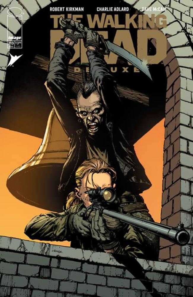 WALKING DEAD DELUXE #113 COVER A DAVID FINCH & DAVE MCCAIG (MATURE)