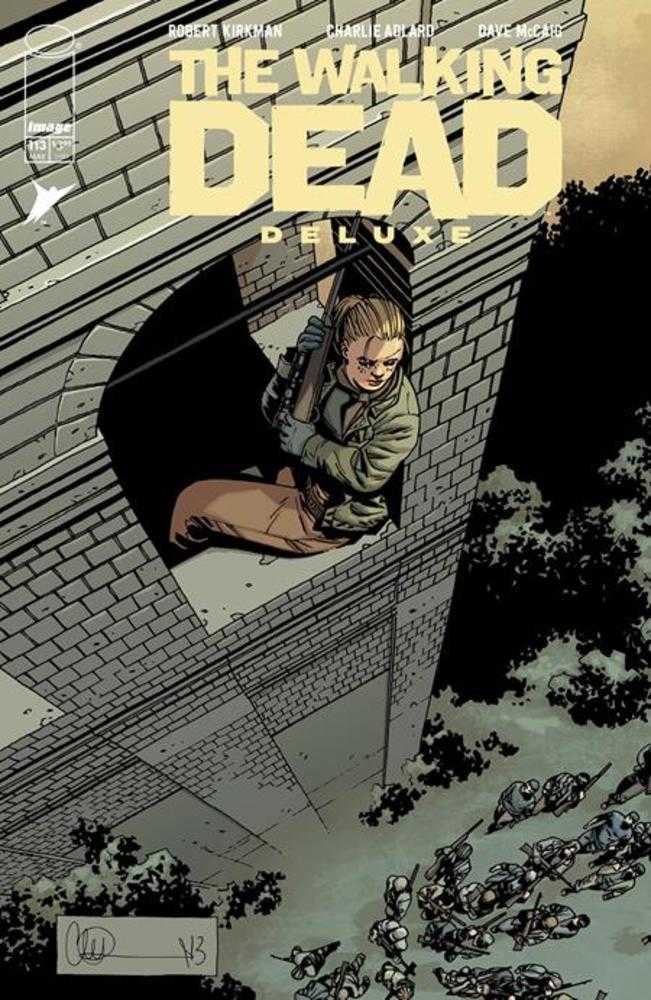 WALKING DEAD DELUXE #113 COVER B CHARLIE ADLARD & DAVE MCCAIG VARIANT (MATURE)