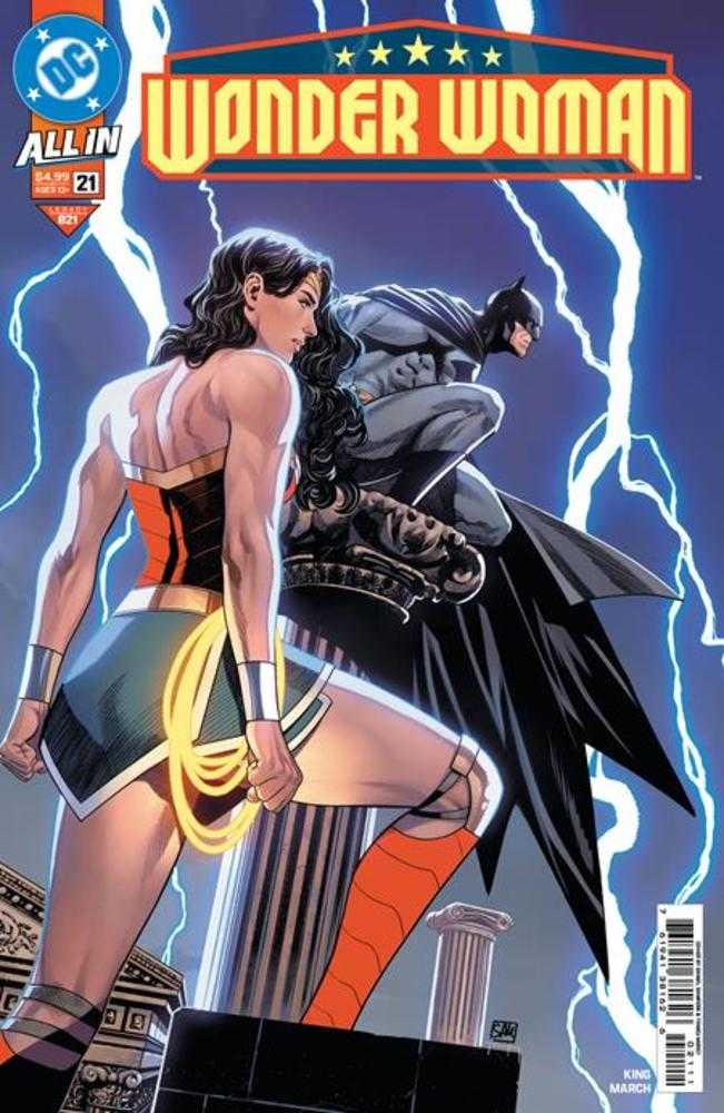 WONDER WOMAN #21 COVER A DANIEL SAMPERE