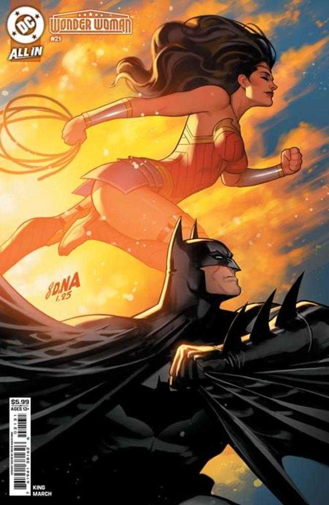 WONDER WOMAN #21 COVER B DAVID NAKAYAMA CARD STOCK VARIANT
