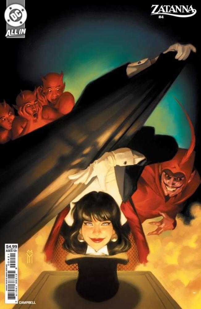 ZATANNA #4 (OF 6) COVER C MIGUEL MERCADO CARD STOCK VARIANT