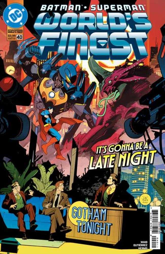 BATMAN SUPERMAN WORLDS FINEST #40 COVER A DAN MORA