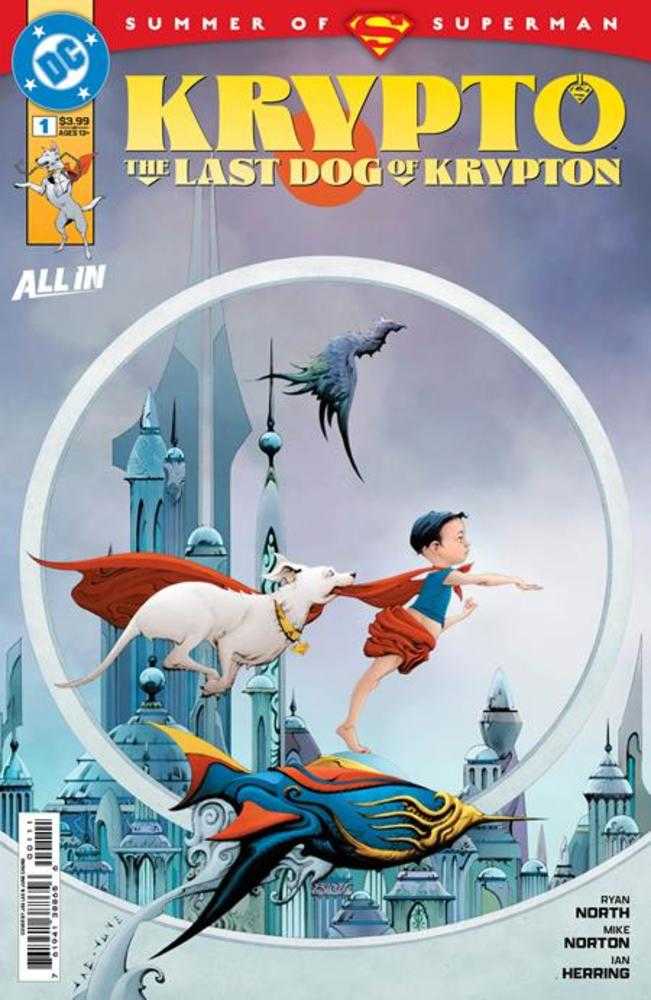 KRYPTO THE LAST DOG OF KRYPTON #1 (OF 5) COVER A JAE LEE