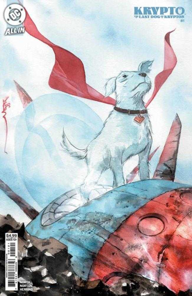 KRYPTO THE LAST DOG OF KRYPTON #1 (OF 5) COVER B DUSTIN NGUYEN CARD STOCK VARIANT
