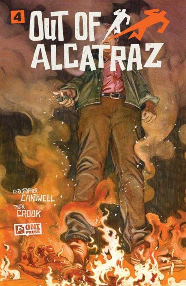 OUT OF ALCATRAZ #4 (OF 5) COVER B OLIVER DOMINGUEZ VARIANT