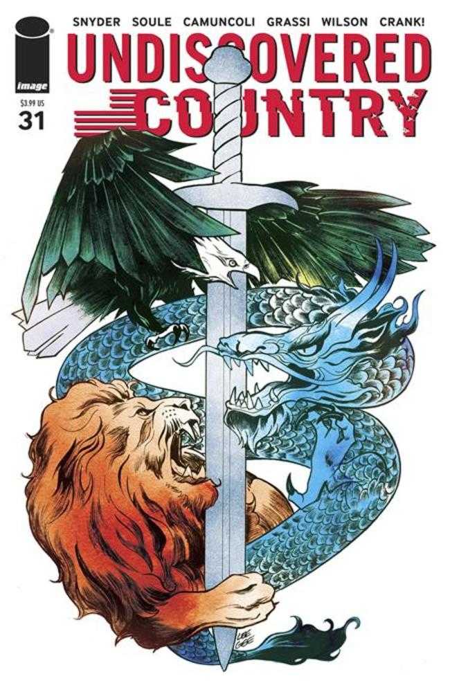 UNDISCOVERED COUNTRY #31 COVER B LEE GARBETT VARIANT (MATURE)