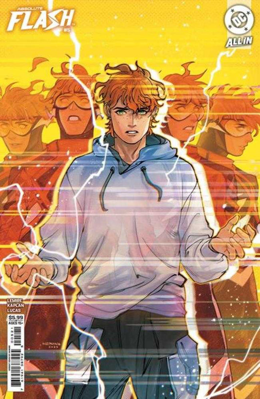 ABSOLUTE FLASH #5 COVER B HAINING CARD STOCK VARIANT