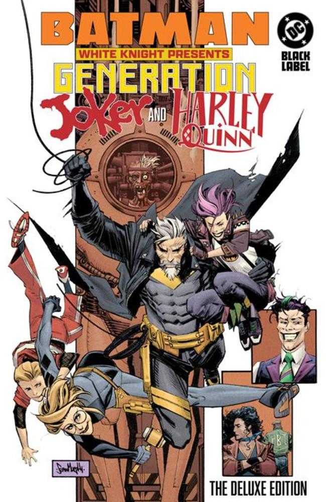 BATMAN WHITE KNIGHT PRESENTS HARLEY QUINN AND GENERATION JOKER THE DELUXE EDITIO