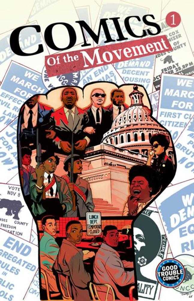 COMICS OF THE MOVEMENT (ONE SHOT) COVER A DOMO STANTON
