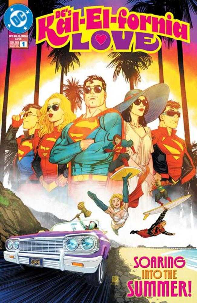 DC'S KAL-EL-FORNIA LOVE #1 (ONE SHOT) COVER A BERNARD CHANG