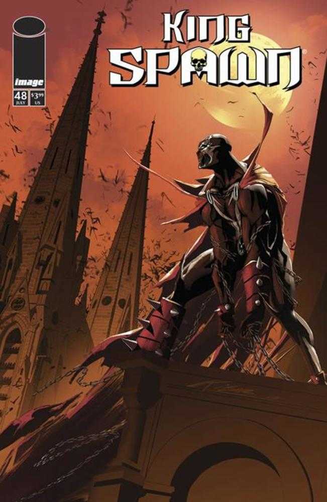 KING SPAWN #48 COVER A KIBAR