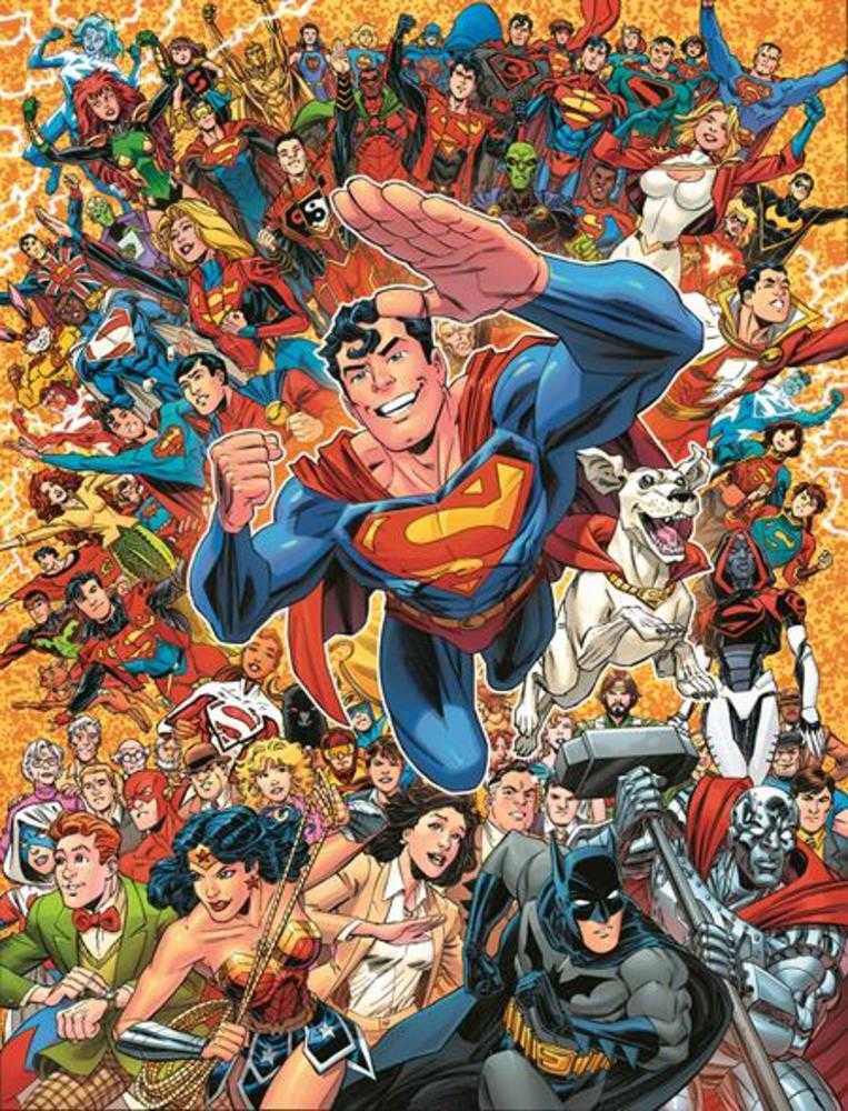 SUPERMAN TREASURY 2025 HERO FOR ALL #1 (ONE SHOT) COVER C SCOTT KOBLISH WRAPAROUND VARIANT