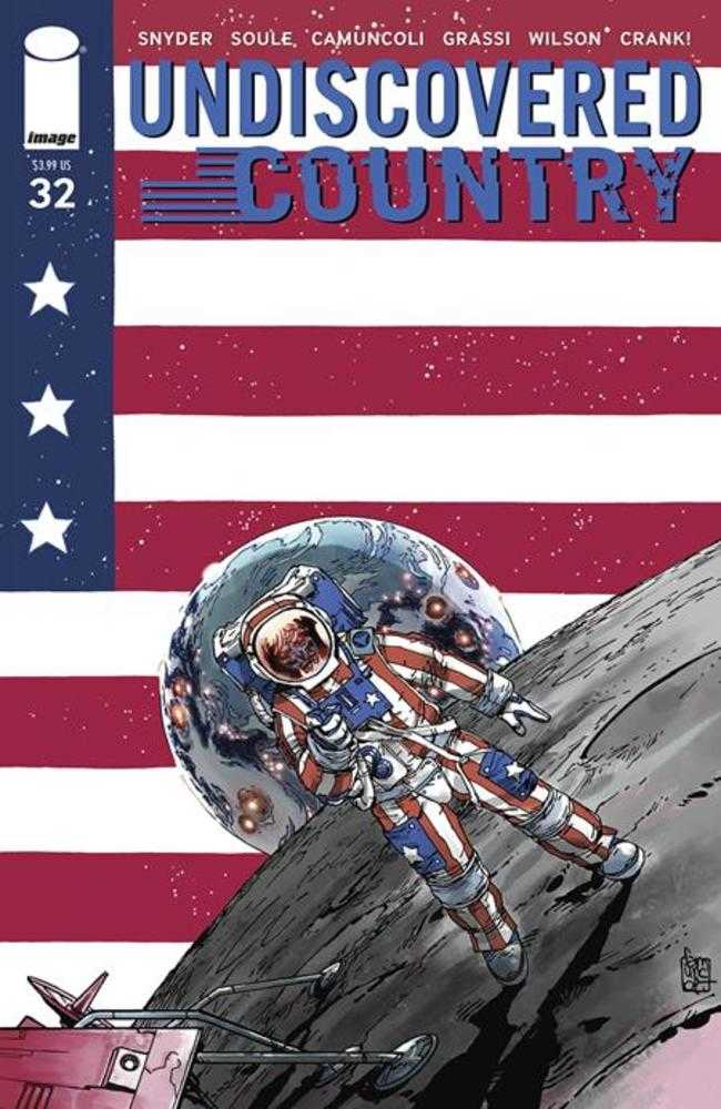 UNDISCOVERED COUNTRY #32 COVER A GIUSEPPE CAMUNCOLI (MATURE)