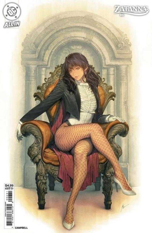 ZATANNA #6 (OF 6) COVER C HOMARE CARD STOCK VARIANT